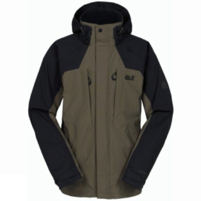 Jack Wolfskin Mens Denali Texapore Jacket Siltstone Jack Wolfskin Mens Denali Texapore Jacket Siltstone